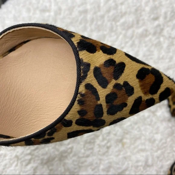 Antonio Melani Leopard Print Heels Size 6.5M - Picture 4 of 6